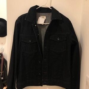 Club Monaco Black Denim Jacket